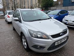 Silver Used 2010 Ford Focus Zetec Hatchback | £2,495 (Fair price)