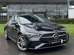 Black Used 2023 Mercedes CLA250e Executive Sedan | £26,700 (Fair price)