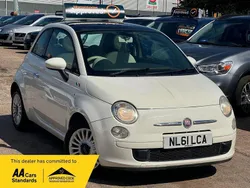 White Used 2011 Fiat 500 Lounge Hatchback | £2,475 (Super price)