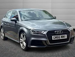 Daytona grey Used 2017 Audi A3 S-Line Hatchback | £12,795 (Good price)