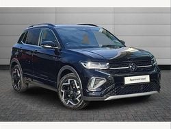 Black Used 2025 VW T-Cross R-line SUV | £25,095 (A bit pricey)