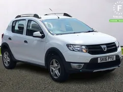 White Used 2015 Dacia Sandero Ambiance Hatchback | £6,699 (Fair price)