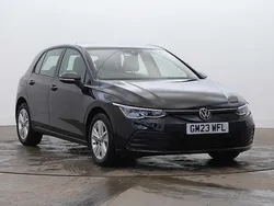 Black Used 2023 VW Golf VIII Life Hatchback | £21,611 (Fair price)