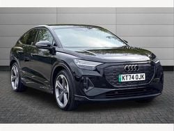 Black Used 2025 Audi Q4 Sportback e-tron Black Edition SUV | £36,895
