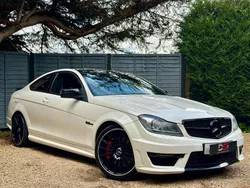White Used 2013 Mercedes C63 AMG AMG Edition 1 Coupe | £21,990 (Fair price)