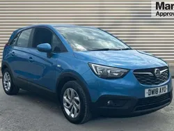 Blue Used 2018 Vauxhall Crossland X SUV | £6,558 (Fair price)