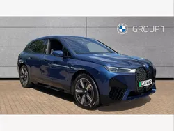 Blue Used 2024 BMW iX M Sport SUV | £49,991 (Expensive)