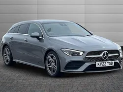 Mountain grey Used 2022 Mercedes CLA220 AMG Line Premium Plus Sedan | £25,990 (Good price)