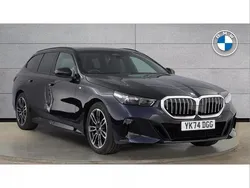 Black Used 2025 BMW 520 M Sport Estate | £45,994 (Fair price)