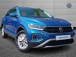 Blue Used 2022 VW T-Roc Life SUV | £19,699 (Fair price)