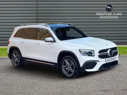 White Used 2020 Mercedes GLB220 AMG line SUV | £28,451 (Fair price)