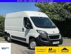 White Used 2020 Peugeot Boxer Van | £9,495 (Good price)