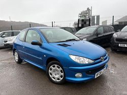 Blue Used 2008 Peugeot 206 Hatchback | £1,299 (Fair price)