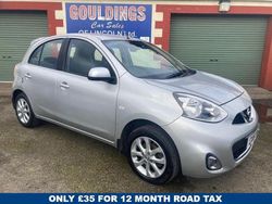 Silver Used 2015 Nissan Micra Acenta Hatchback | £5,699 (Fair price)