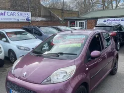 Purple Used 2013 Peugeot 107 Active Hatchback | £2,995 (Fair price)