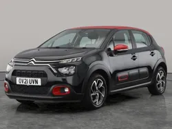 Black Used 2021 Citroën C3 PureTech Hatchback | £10,744 (Fair price)