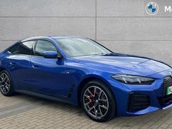 Portimao blue Used 2025 BMW i4 M Sport Sedan | £39,596 (Fair price)