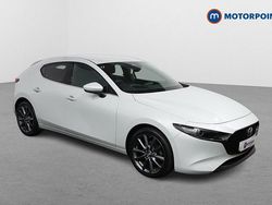 White Used 2025 Mazda 3 Exclusive-Line Hatchback | £18,799