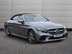 Grey Used 2019 Mercedes C200 AMG Line Premium Cabriolet | £21,990 (Fair price)