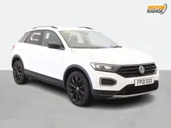 White Used 2021 VW T-Roc Black Edition SUV | £16,895 (Fair price)