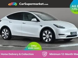 White Used 2022 Tesla Model Y Long Range SUV | £27,197 (Fair price)