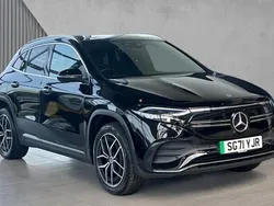 Black Used 2021 Mercedes EQA250 AMG Line Premium SUV | £24,110 (Fair price)