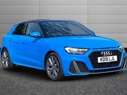 Blue Used 2019 Audi A1 S-Line Hatchback | £15,995 (A bit pricey)