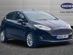 Black Used 2015 Ford Fiesta Titanium X Hatchback | £8,607 (Fair price)