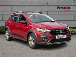 Red Used 2021 Dacia Sandero Comfort Hatchback | £10,450 (Fair price)