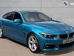 Blue Used 2018 BMW 420 M Sport Coupe | £16,052 (Fair price)