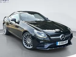 Used 2018 Mercedes SLC200 AMG line Cabriolet | £17,999 (A bit pricey)