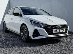 White Used 2024 Hyundai i20 N Line Hatchback | £17,995 (Fair price)