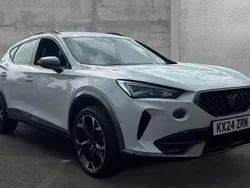 Metallic glacial white Used 2024 Cupra Formentor SUV | £26,290 (A bit pricey)
