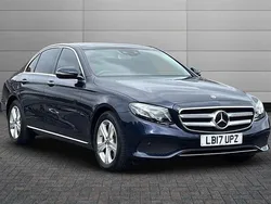 Blue Used 2017 Mercedes E220 Premium Plus Sedan | £21,195 (A bit pricey)
