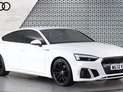 White Used 2022 Audi A5 Sportback S-Line Hatchback | £24,697 (Good price)