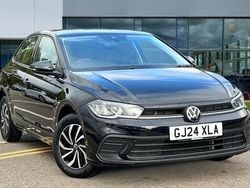 Black Used 2024 VW Polo Life Hatchback | £18,091 (Fair price)