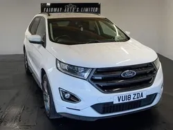 White Used 2018 Ford Edge Sport SUV | £15,250 (Fair price)
