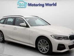 White Used 2021 BMW 330e M Sport Estate | £20,300 (Good price)