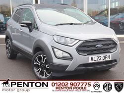 Silver Used 2022 Ford Ecosport Active SUV | £12,990 (Fair price)