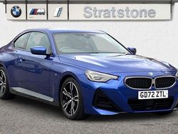 Blue Used 2022 BMW 220 M Sport Coupe | £28,795 (Fair price)