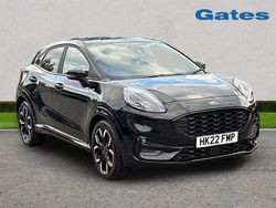 Black Used 2022 Ford Puma ST-Line X Hatchback | £15,499 (Fair price)