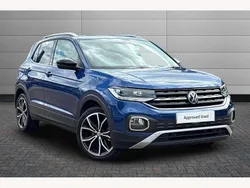 Reef blue Used 2019 VW T-Cross SEL SUV | £17,595 (Fair price)