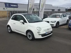 White Used 2010 Fiat 500 Lounge Hatchback | £2,495 (Fair price)