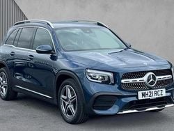 Blue Used 2021 Mercedes GLB200 AMG line SUV | £25,480 (Fair price)