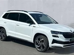 White Used 2024 Skoda Karoq SportLine SUV | £25,950 (Fair price)