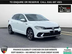 White Used 2022 VW Polo R-line Hatchback | £13,970 (Fair price)