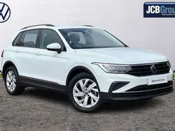 White Used 2023 VW Tiguan Life SUV | £24,386 (Fair price)