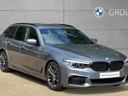 Blue Used 2019 BMW 520 M Sport Estate | £22,995 (Fair price)