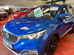 Blue Used 2017 MG ZS Exclusive Sedan | £6,495 (Fair price)
