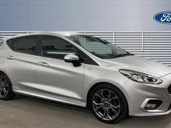 Silver Used 2019 Ford Fiesta ST-Line Hatchback | £9,080 (Fair price)